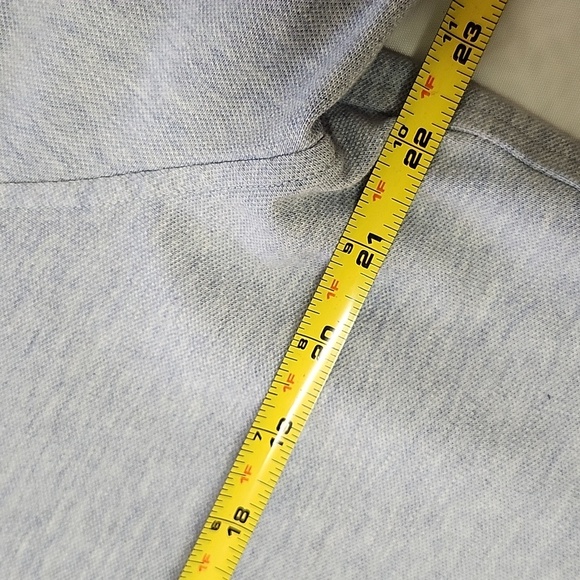 ABERCROMBIE & FITCH Men's Light Blue Cotton+ Casual Button Down Collared Shirt - Picture 5 of 8